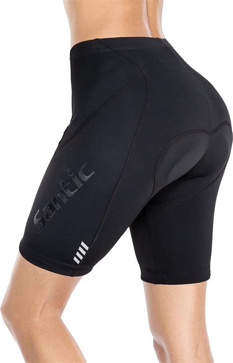 Santic Mujer Ciclismo Corto Pantalones Badana Acolchados Mtb