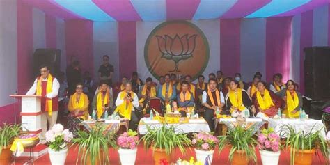 Arunachal Bjp Organises Maha Jan Sampark Abhiyan In Rupa