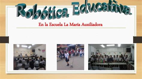 Taller de robótica educativa sexto 2016 PPT