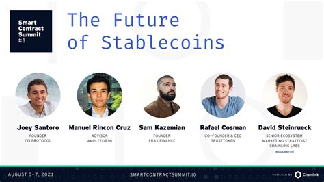 Stablecoin Founders The Future Of Algorithmic Reserve Stablecoins