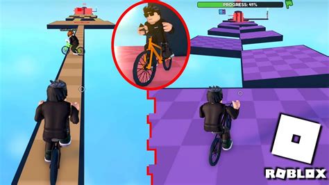 ROBLOX PARKOUR DE BICICLETA OBBY DE BIKE NO ROBLOX W7 Obby But You