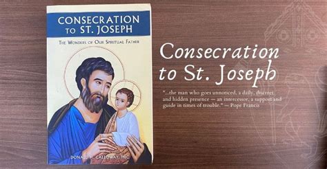 Consecration To St Joseph Roman Catholic Diocese Of Albany