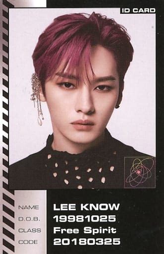 Collection Card Male Special ID Photo Card With CD ODDINARY Stray