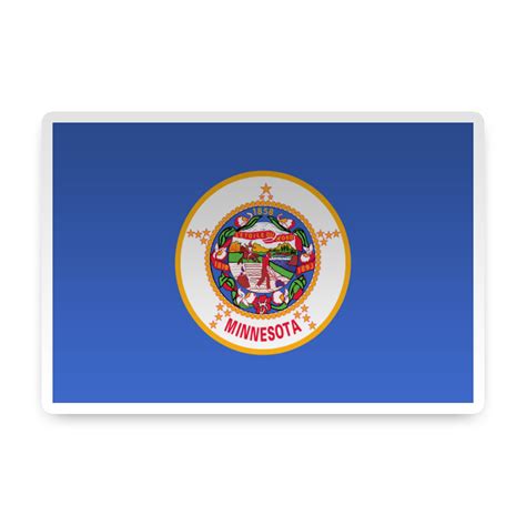 Minnesota Sticker - Flags International