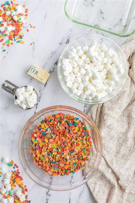 Fruity Pebbles Rice Krispies Treats Kitchen Divas