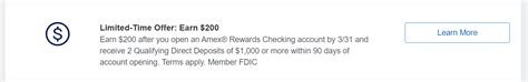 Expired Targeted American Express 200 Checking Bonus Doctor Of