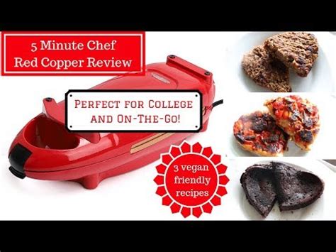 Red Copper 5 Minute Chef Recipe Book : Top Picked from our Experts