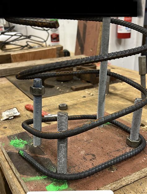 Rebar spiraled stirrups : r/Construction