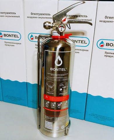 Воздушно-эмульсионный огнетушители ОВЭ от Bontel