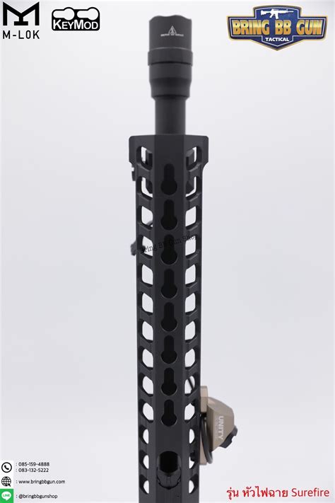 สวตชหางหน ยหอ Unity Hot Button รน ราง M Lok และ Keymod Bring BB Gun Shop Inspired