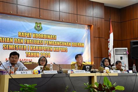 Sekda Pimpin Rapat Koordinasi Pengendalian Dan Evaluasi Pembangunan