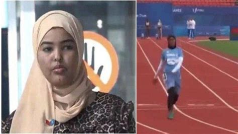 Aksinya Dicibir Nasra Abukar Ali Pelari Terlambat Asal Somalia Angkat