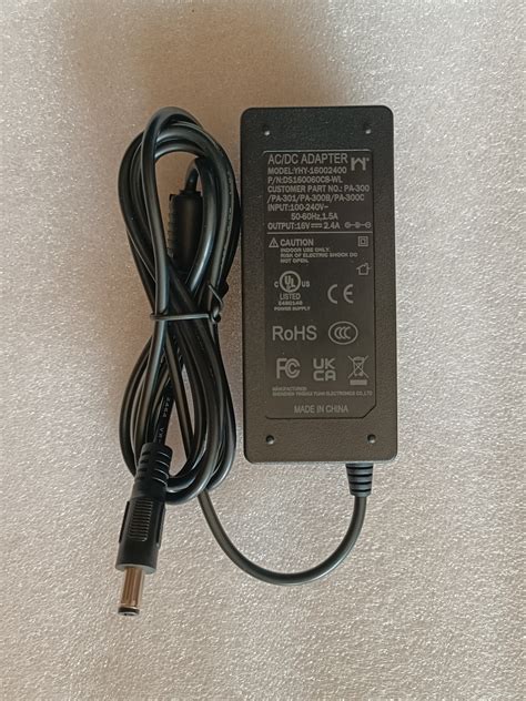 Yamaha PSR 1000 PSR 1100 PSR 1500 AC Adapter 16V 2 4A 38W PA 300C