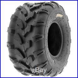 SunF 2010 8 ATV UTV Tires 20x10x8 All Terrain Tubeless 6 PR A003 Set