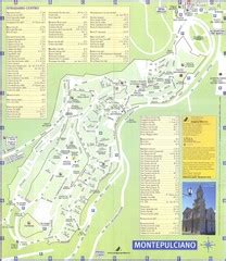 Montepulciano Map - montepulciano it • mappery