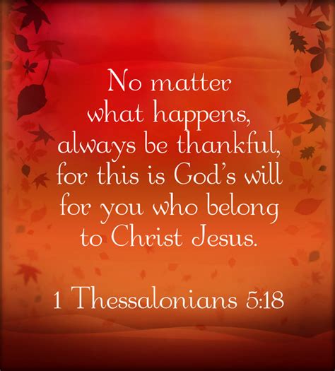 1 Thessalonians 5 18