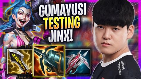 Gumayusi Testing Jinx In Kr Soloq T Gumayusi Plays Jinx Adc Vs Zeri