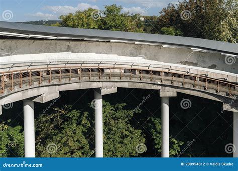 Sigulda Bobsleigh, Luge and Skeleton Track Stock Photo - Image of ...