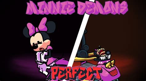 Friday Night Funkin Perfect Combo Minnie Demons Minnie Mouse