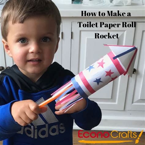 How To Make A Toilet Paper Roll Rocket Craft Have You Ever Made Your