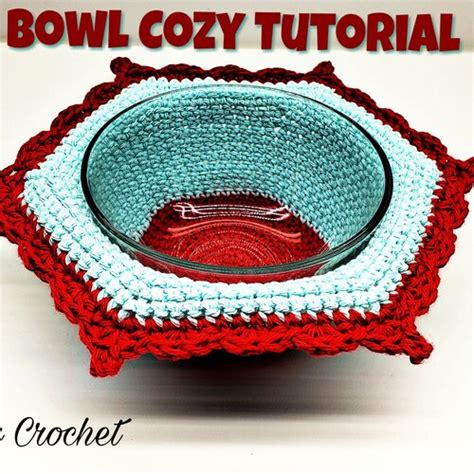 Crochet Soup Bowl Cozy Hot Pad Crochet Pattern 487 DIGITAL Etsy