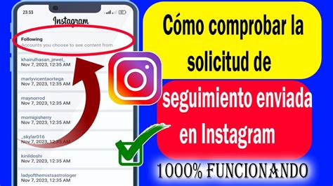 Cómo verificar las solicitudes de seguimiento enviadas en Instagram y