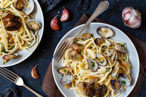 Linguine aux palourdes marinière crémée Elle Vire Recettes de tous