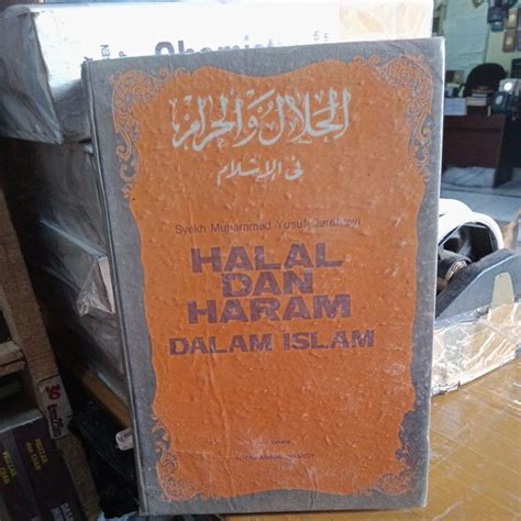 Jual Buku Halal Dan Haram Dalam Islam Buku Bekas Original Shopee