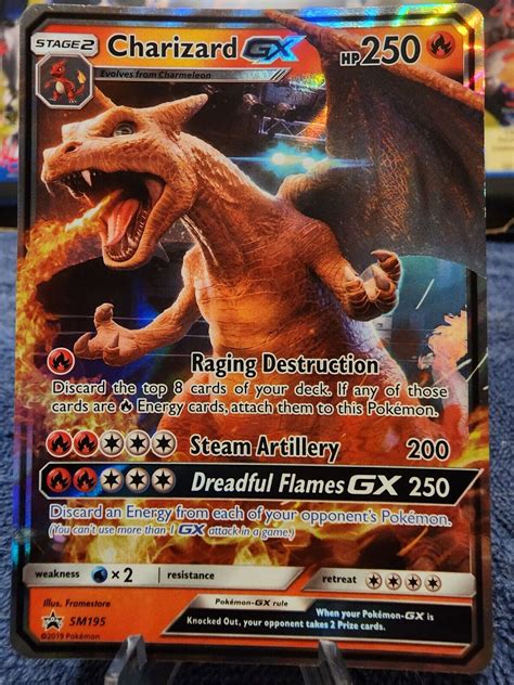 Mavin Pokemon Tcg Card Charizard Gx Sm Sm Promo