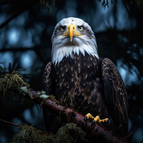 Bald eagle animal branch beak. | Free Photo - rawpixel