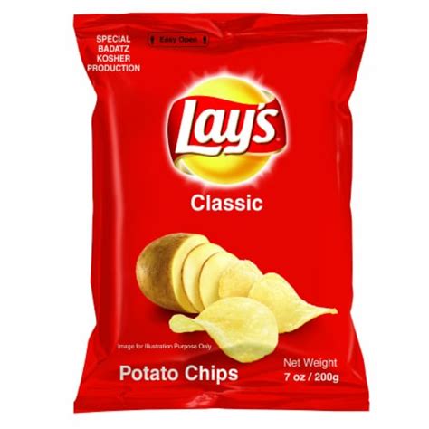 Lay S Classic Potato Chips Oz Kroger