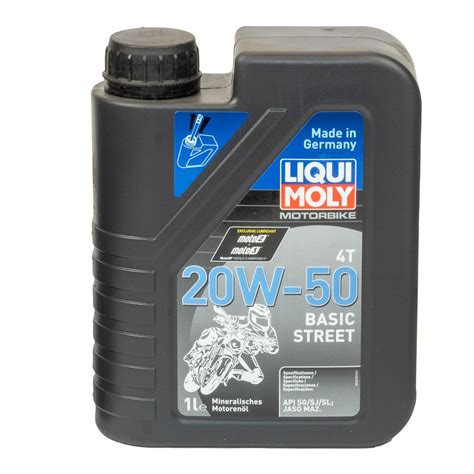 Aceite W Basic Street Mineral Liqui Moly Disla Motorcycle