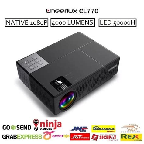 Jual Cheerlux Cl Projector Home Full Hd Lumens Proyektor New