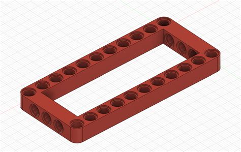 Parametric Lego Frame Type A Generator Fusion 360 By Pimpusław