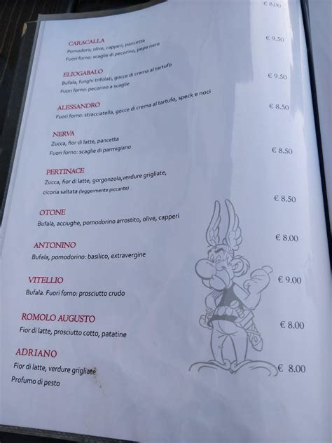 Menu Da La Dolce Vita Pub Bar Reggio Emilia