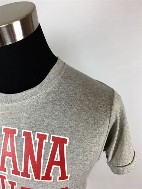 Vintage 80s Indiana University Hoosiers Iu T Shirt Medium Etsy