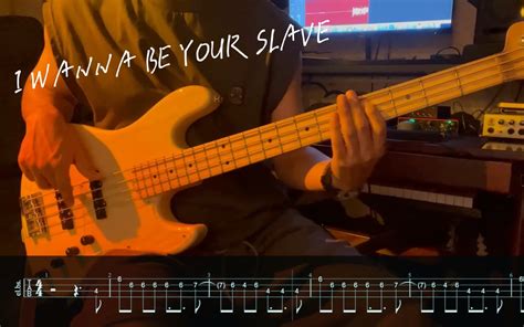 【måneskin】[ I Wanna Be Your Slave ] Bass Cover 贝斯带谱翻弹 搬运