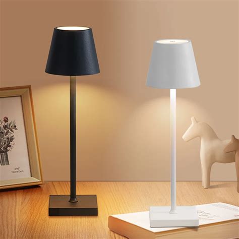 USB Recarreg Vel LED Table Lamp Touch Switch Desk Lamp Bar Reading Book