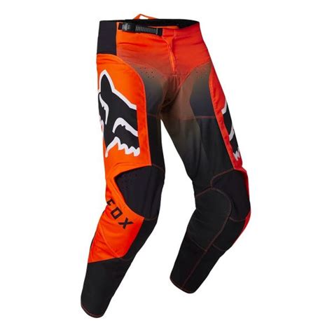 Pantal N Motocross Fox Leed Flo Orange Pant En Stock Icasque Es