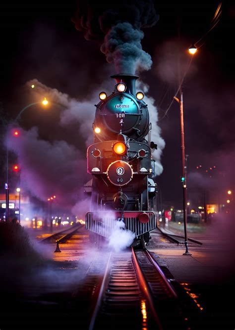 Steam Train by Serendigity-Art on DeviantArt