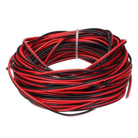 22 Gauge 2 Conductor Parallel Pvc Wire 50ft15m Long 17mm Dia 300v