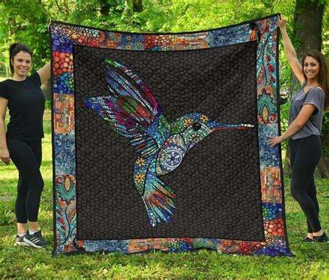 Mosaic Hummingbird Ah Quilt Derqol Dreamrooma