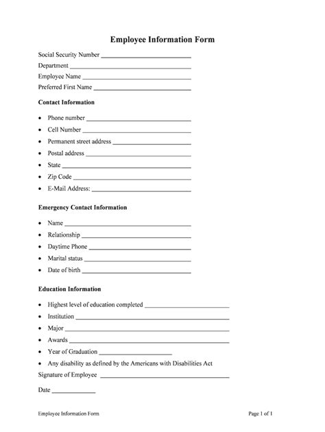 Highest Level of Education Completed Form - Fill Out and Sign Printable
