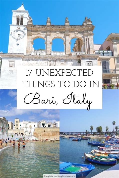 Unexpected Things To Do In Bari Italy Italy Travel Europe Travel