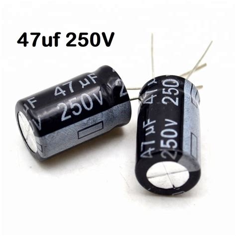 47uf 250v Capacitor Radial Electrolytic Capacitor 47uf Capacitor 250v 47uf Radial Polarized