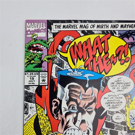 Marvel What The Issue 19 The Marvel Mag Of Mirth And Mayhem VF EBay