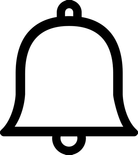 Png File White Bell Notification Icon Transparent Clipart Full Size