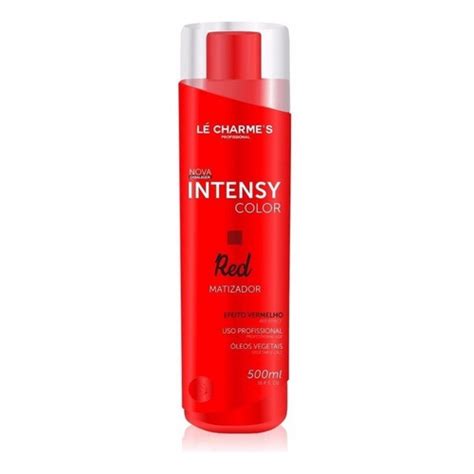 Lé Charmes Intensy Color Red Máscara Matizadora Cabelos Vermelhos 500ml