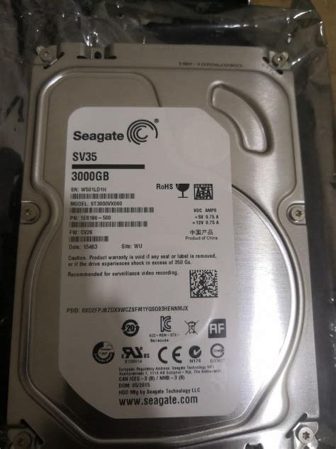 WTS Seagate SV35 3TB 3.5' HDD