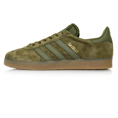 Adidas Suede Gazelle Olive Shoe Bb5265 In Green For Men Lyst